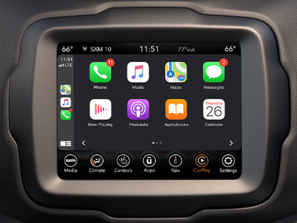Jeep® Renegade Technology Uconnect & Amazon Alexa