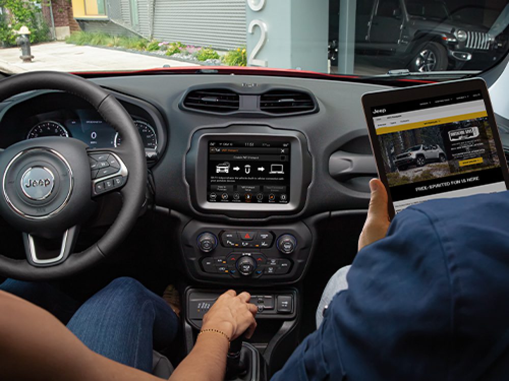Jeep® Renegade Technology Uconnect & Amazon Alexa